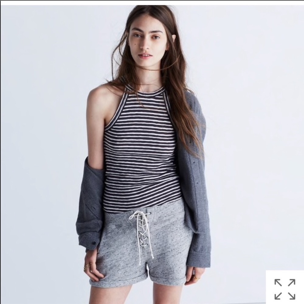 Madewell High Neck Tank Top
